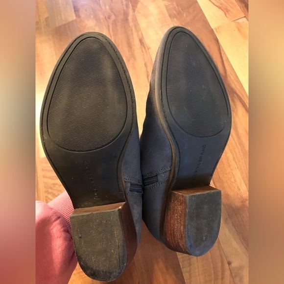 Lucky Brand Womens Suede Leather Upper Almond Toe Frankela Bootie Size 6.5 - Picture 11 of 13